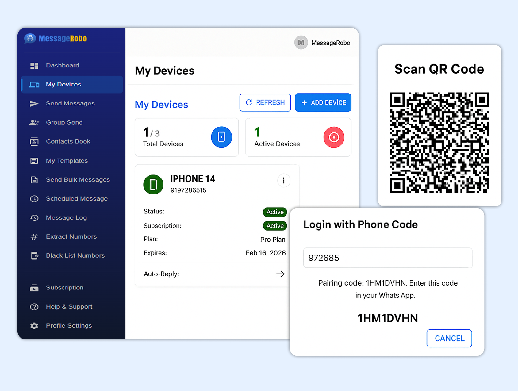 device connection image
